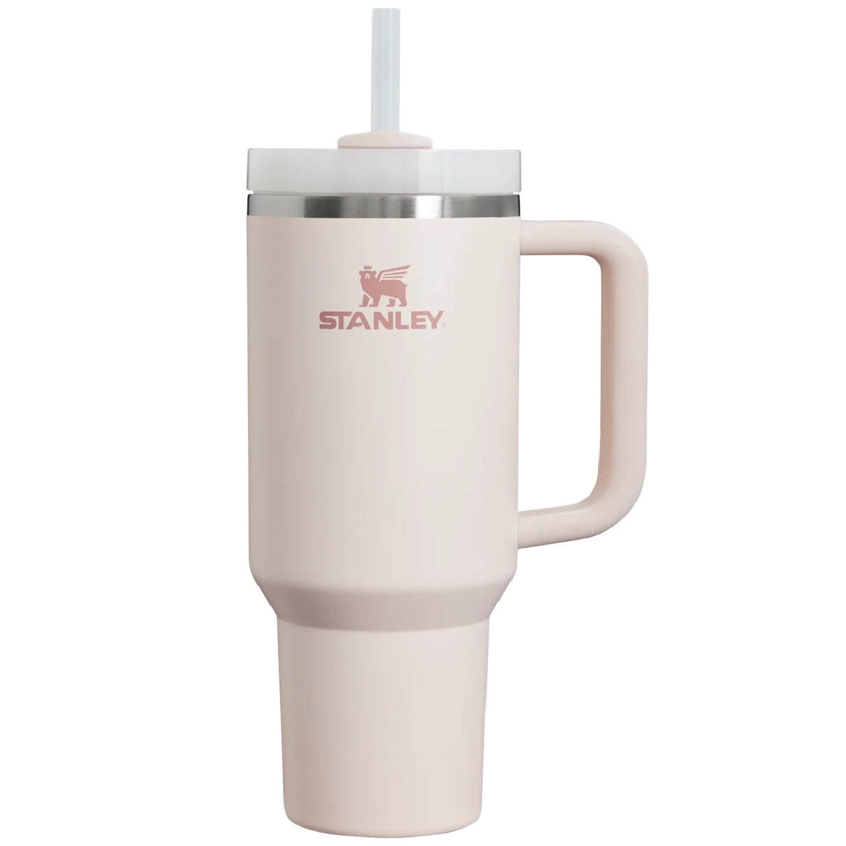 The Quencher H2.0 Tumbler 40 OZ With Lid & Straw (Rose Quartz)