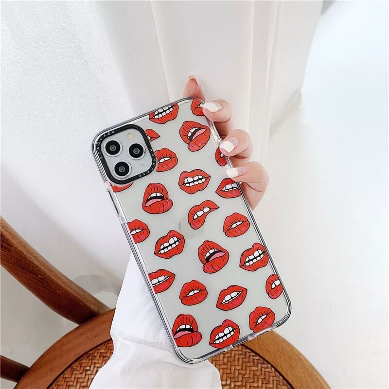 Lips Impact Case For iPhone 11 12 12Pro