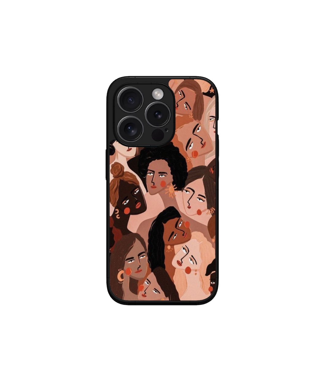 Girl Power Custom Glossy Metal Bumper Case