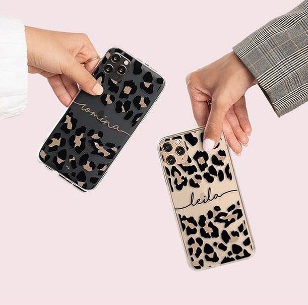 Leopard Print Custom Slim Soft Cases