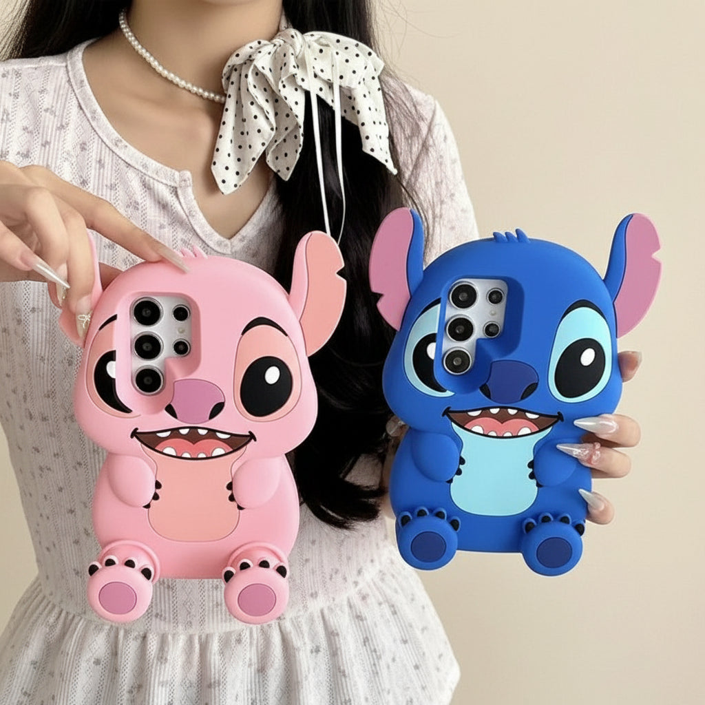 3D Stitch Samsung Rubber Silicone Pre-Order Case