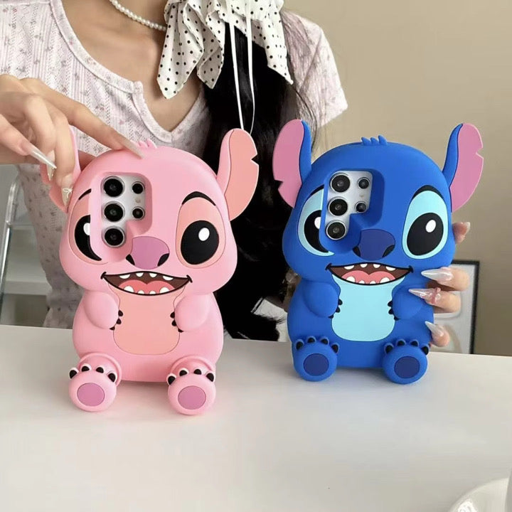 3D Stitch Samsung Rubber Silicone Pre-Order Case