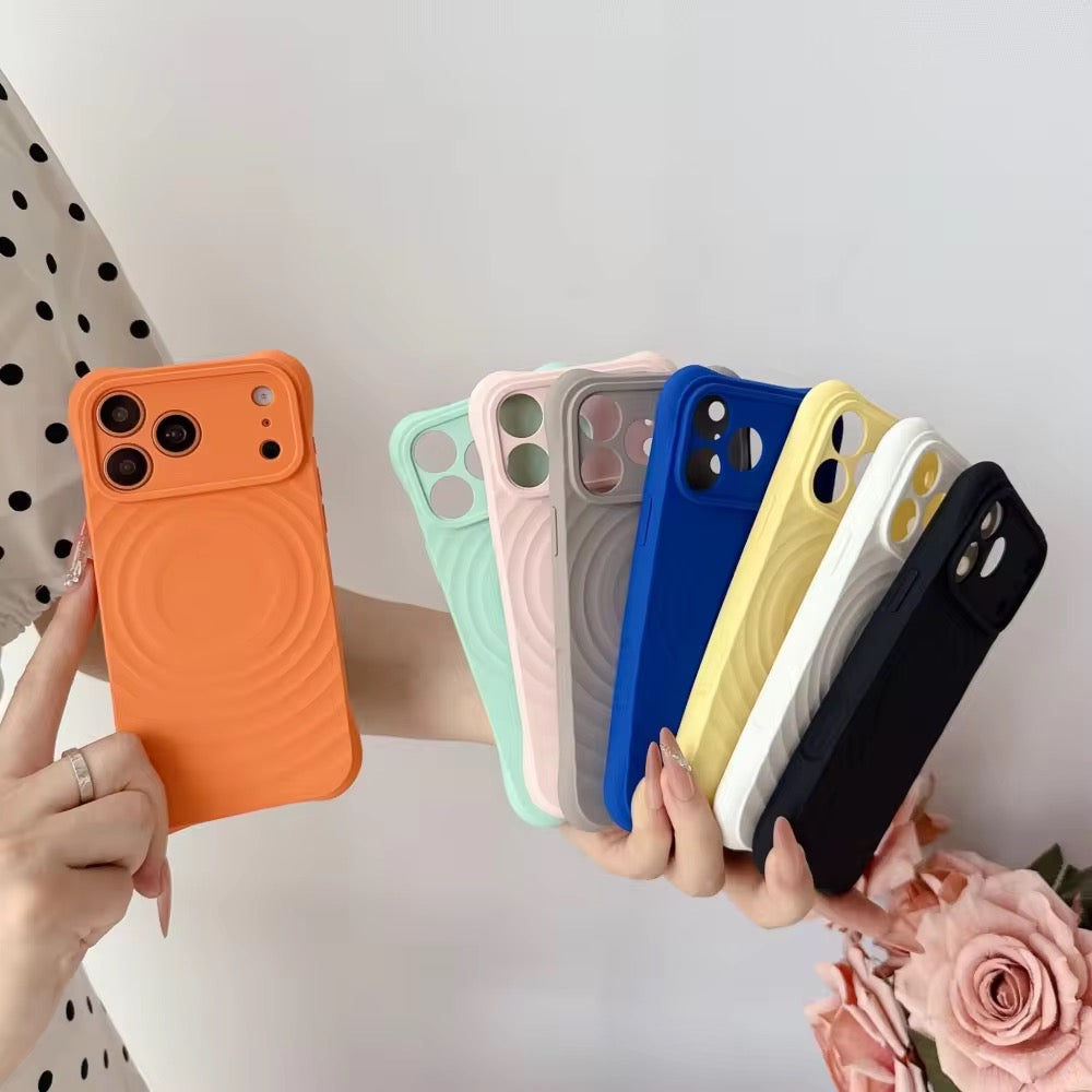 Ripple Liquid Silicone Bumper Magsafe iPhone Pre-Order Soft Case