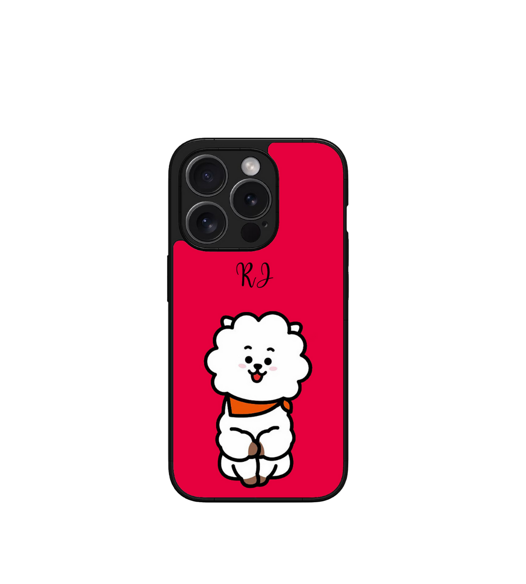BT21 Character RJ Custom Glossy Metal Bumper Case