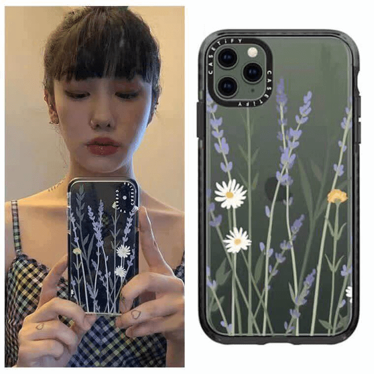 Grass Black Impact Case For iPhone 11 12ProMax