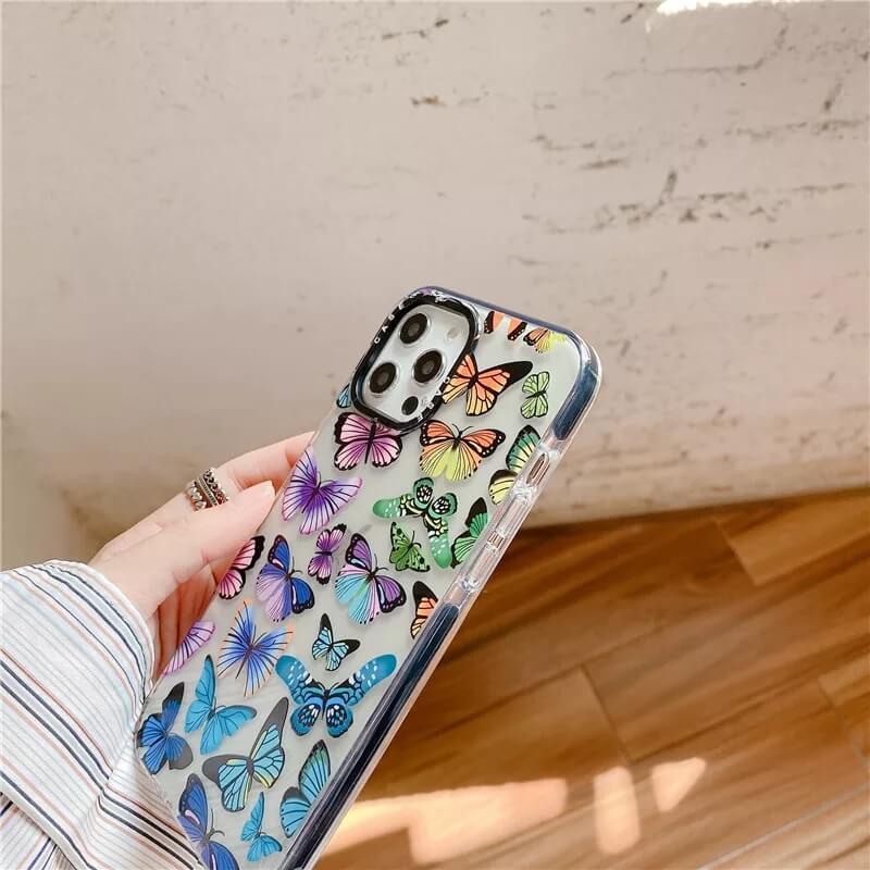 Butterfly Impact Case For iPhone 12 12Pro 12ProMax XR