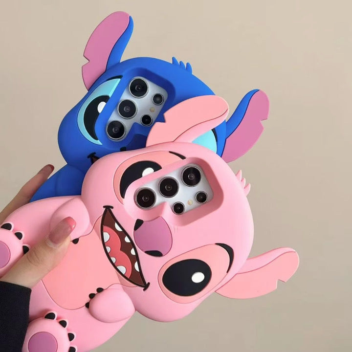 3D Stitch Samsung Rubber Silicone Pre-Order Case