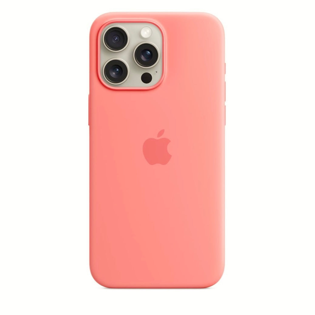 iPhone Liquid Silicone Logo Case (Rose Pink)