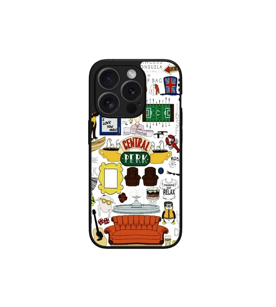 Central Park  Custom Glossy Metal Bumper Case