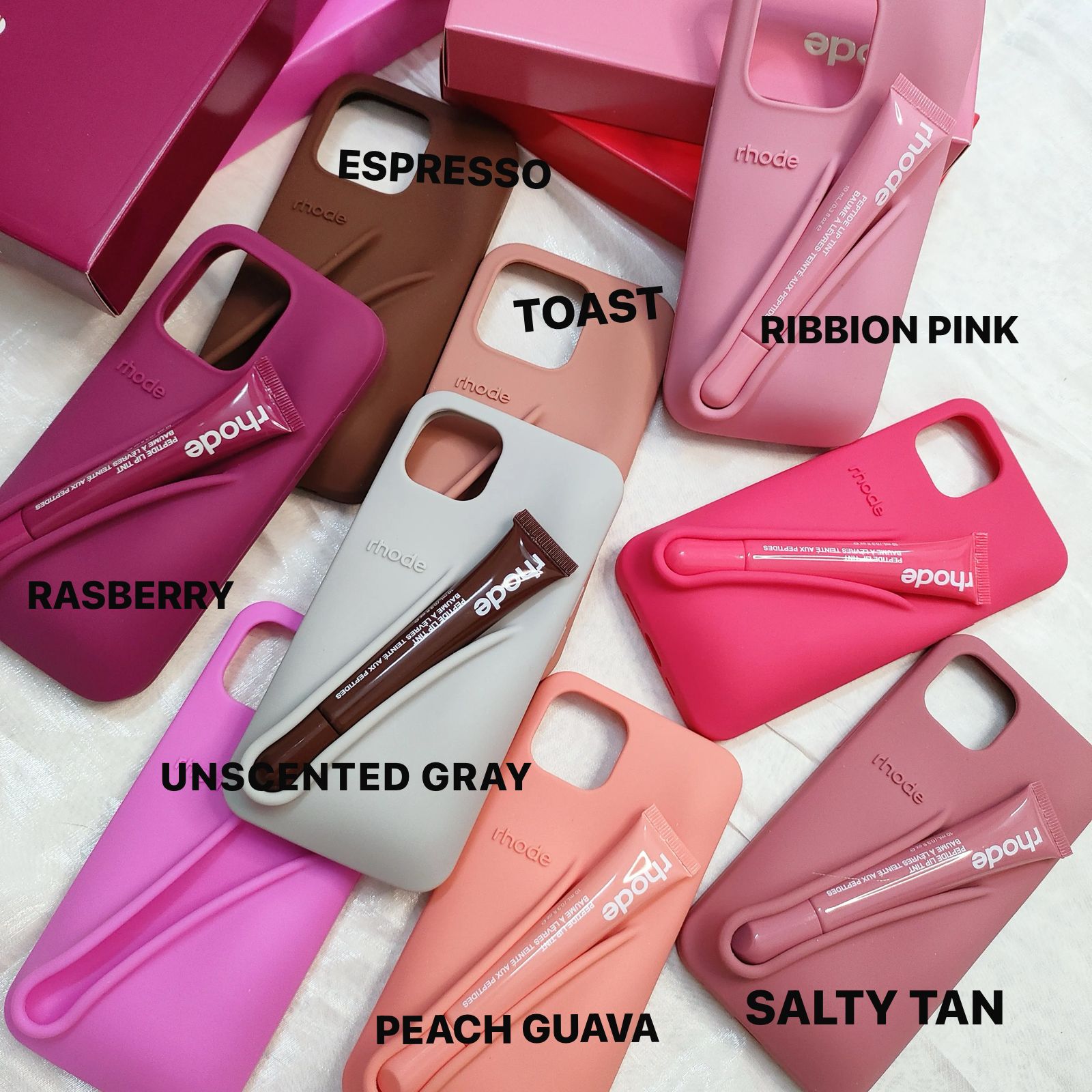 3D Lip Gloss Luxury Rubber Silicone iPhone Case