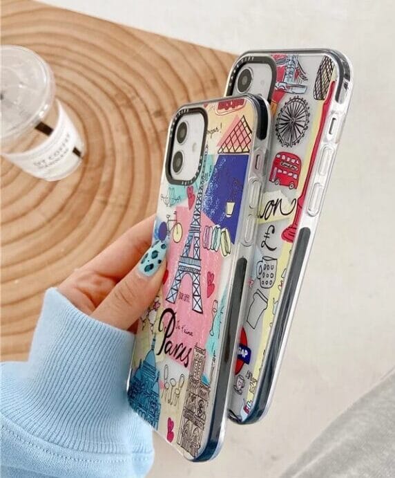 Top Cities Impact Soft Case For iPhone 11 12 12Pro 12ProMax XR