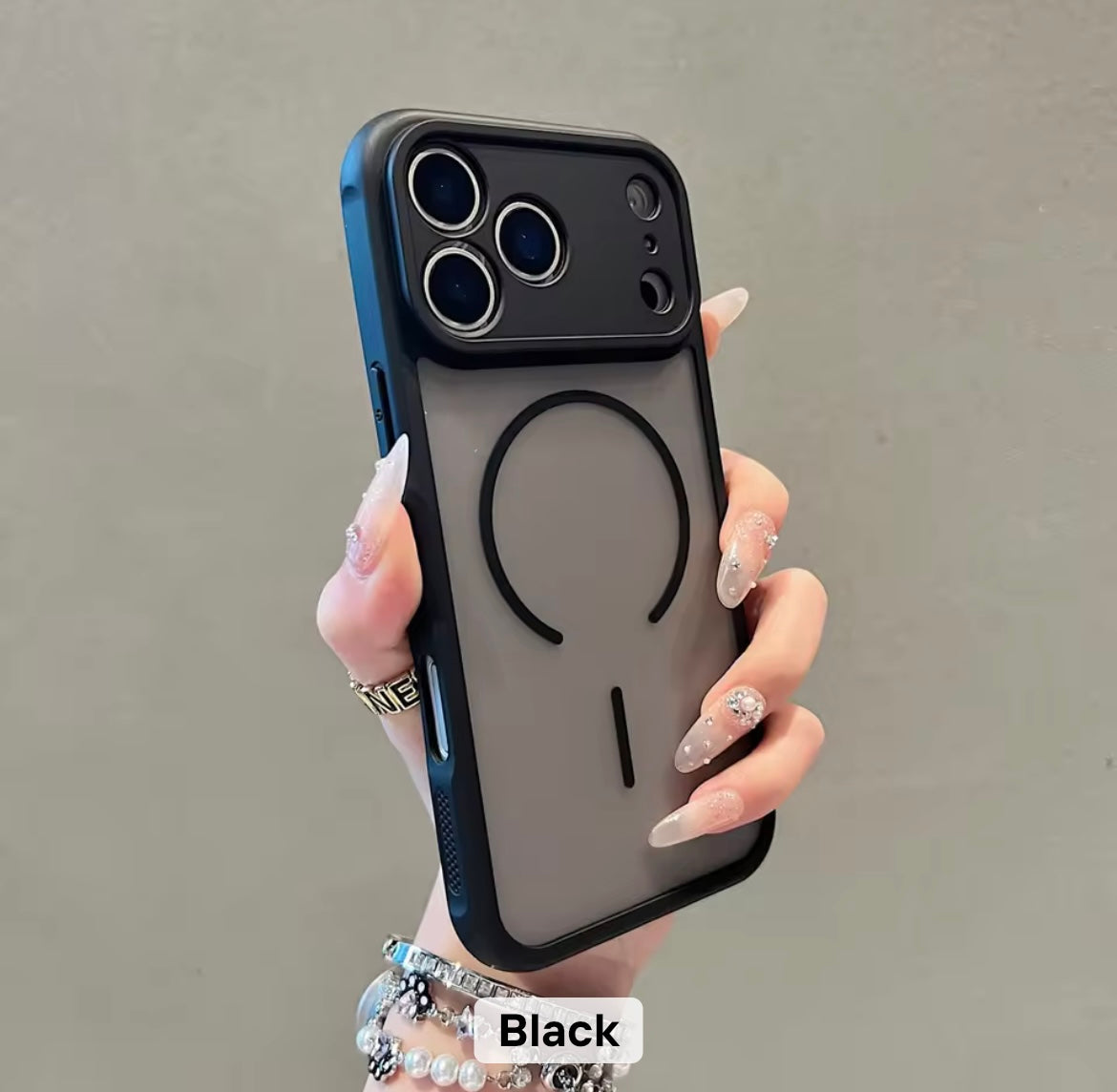 Matte Thin Skin Feel Acrylic Lens Protection iPhone Pre-Order Bumper Case