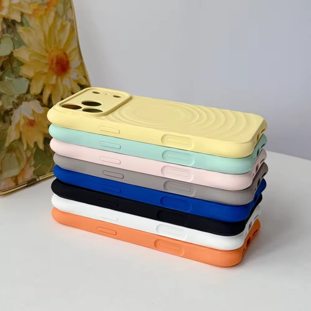 Ripple Liquid Silicone Bumper Magsafe iPhone Pre-Order Soft Case