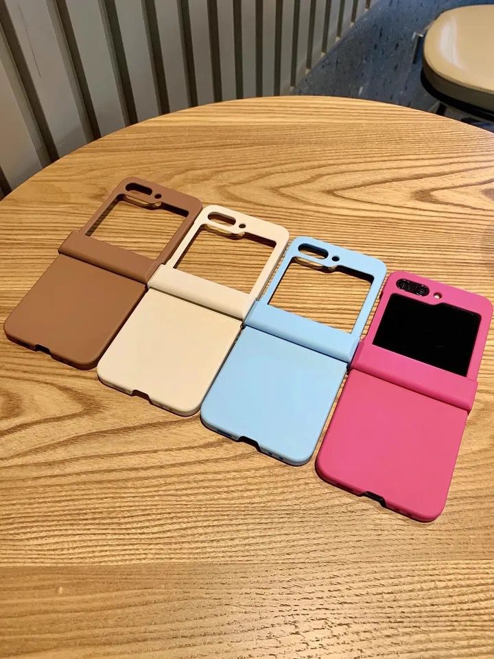 Samsung Z Flip Solid Cute Color Cases