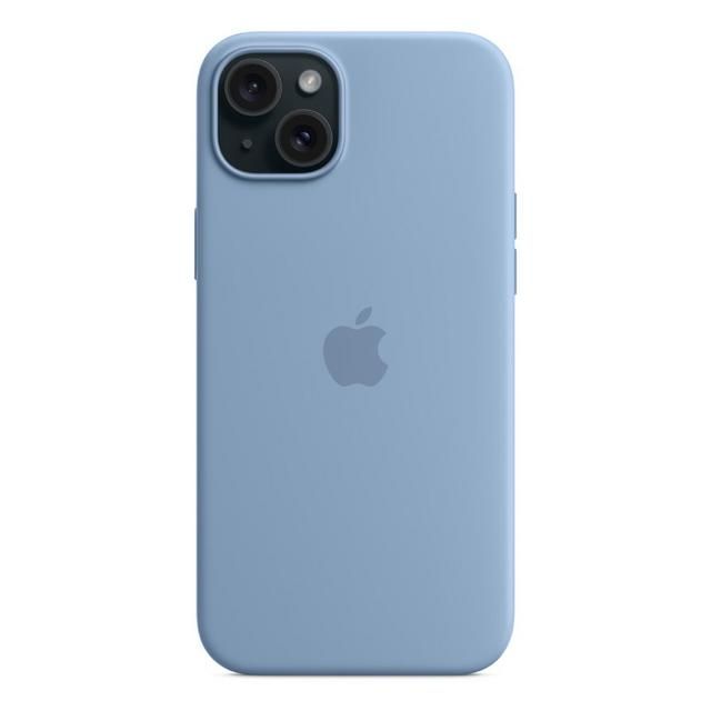 iPhone Liquid Silicone Logo Case (Blue)