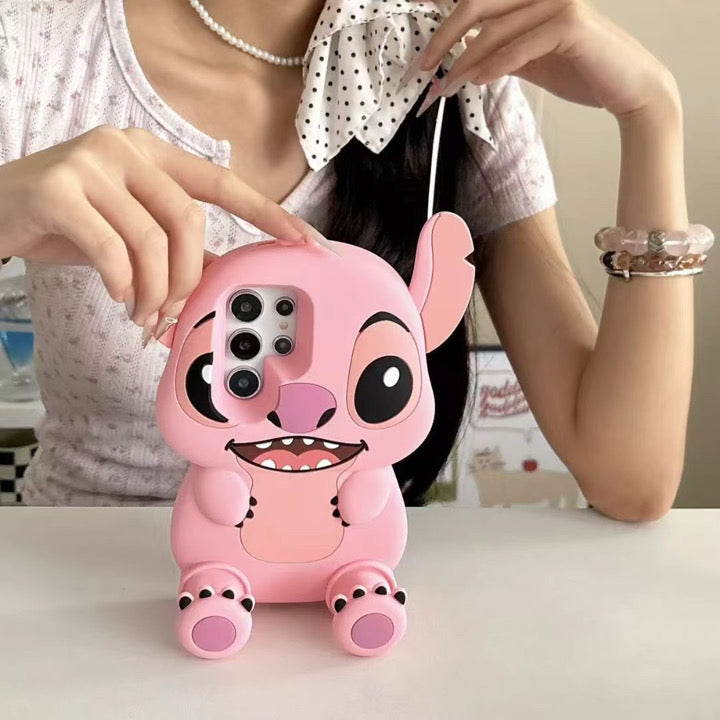3D Stitch Samsung Rubber Silicone Pre-Order Case