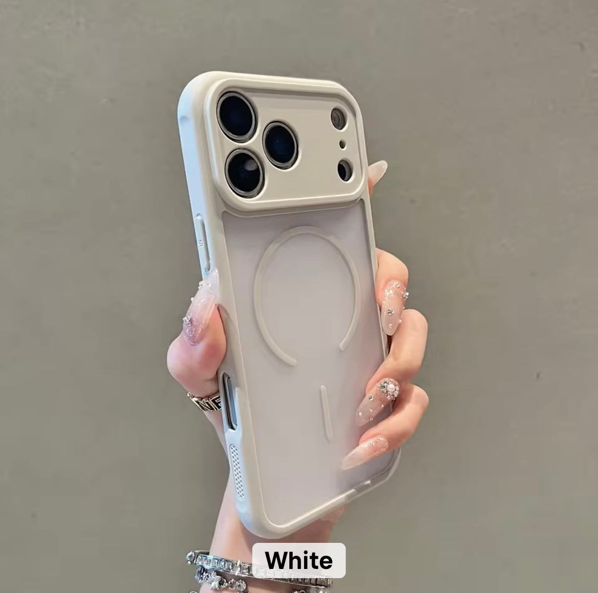 Matte Thin Skin Feel Acrylic Lens Protection iPhone Pre-Order Bumper Case