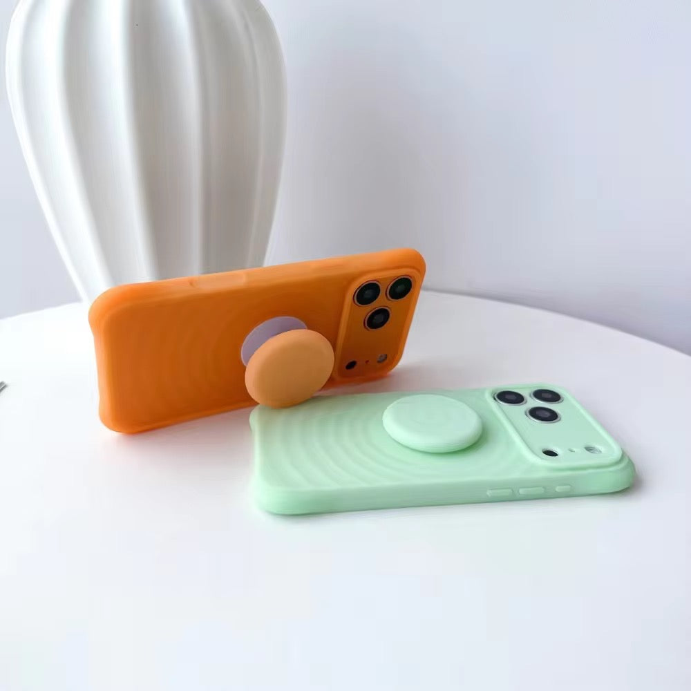Ripple Translucent Silicone Bumper Protection iPhone Phone Holder Pre-Order Soft Case