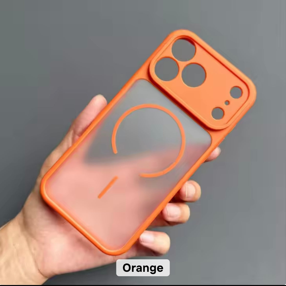 Matte Thin Skin Feel Acrylic Lens Protection iPhone Pre-Order Bumper Case