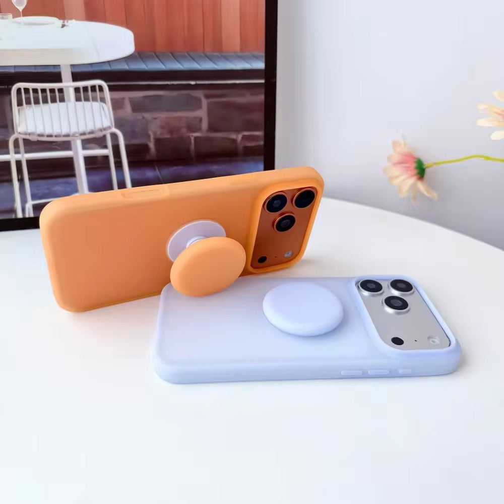 Ultra Thin Translucent Silicone iPhone Phone Holder Pre-Order Soft Case