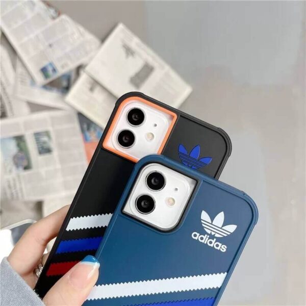 Luxury Diagonal Lines Rubber Case For iPhone 11 12 12Pro 12ProMax 13 13ProMax