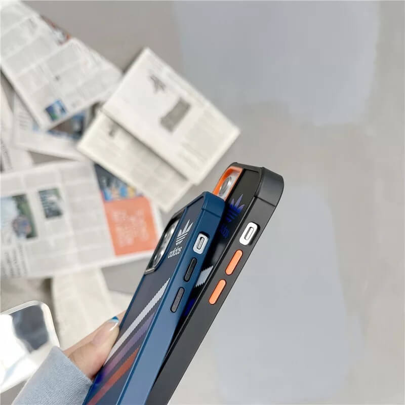 Luxury Diagonal Lines Rubber Case For iPhone 11 12 12Pro 12ProMax 13 13ProMax