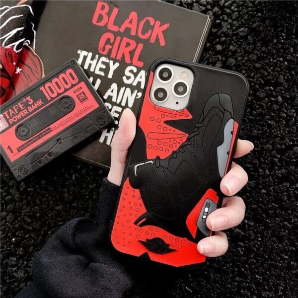 iPhone 3D Sneaker Shoes Luminous Phone Case Cover For iPhone 13 Pro Max