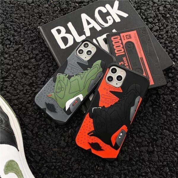 iPhone 3D Sneaker Shoes Luminous Phone Case Cover For iPhone 13 Pro Max