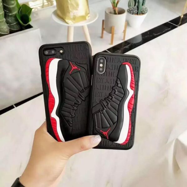 iPhone 3D Sports Sneaker Rubber Phone Case Cover