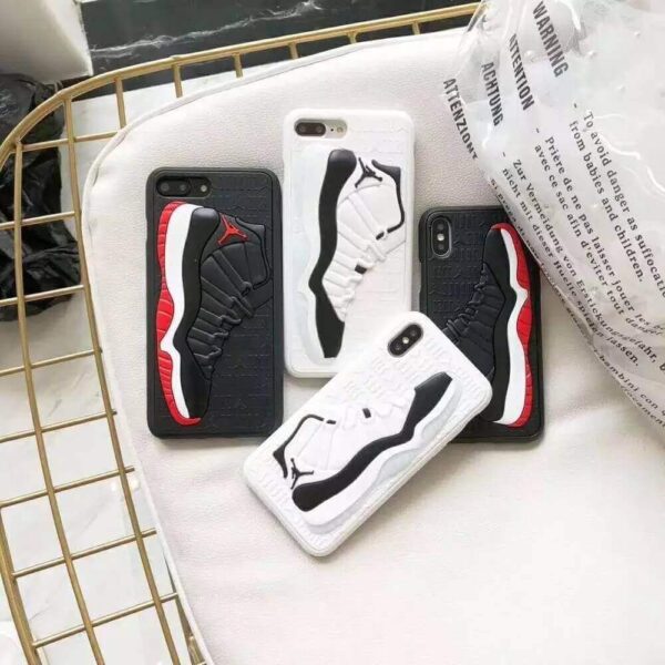 iPhone 3D Sports Sneaker Rubber Phone Case Cover