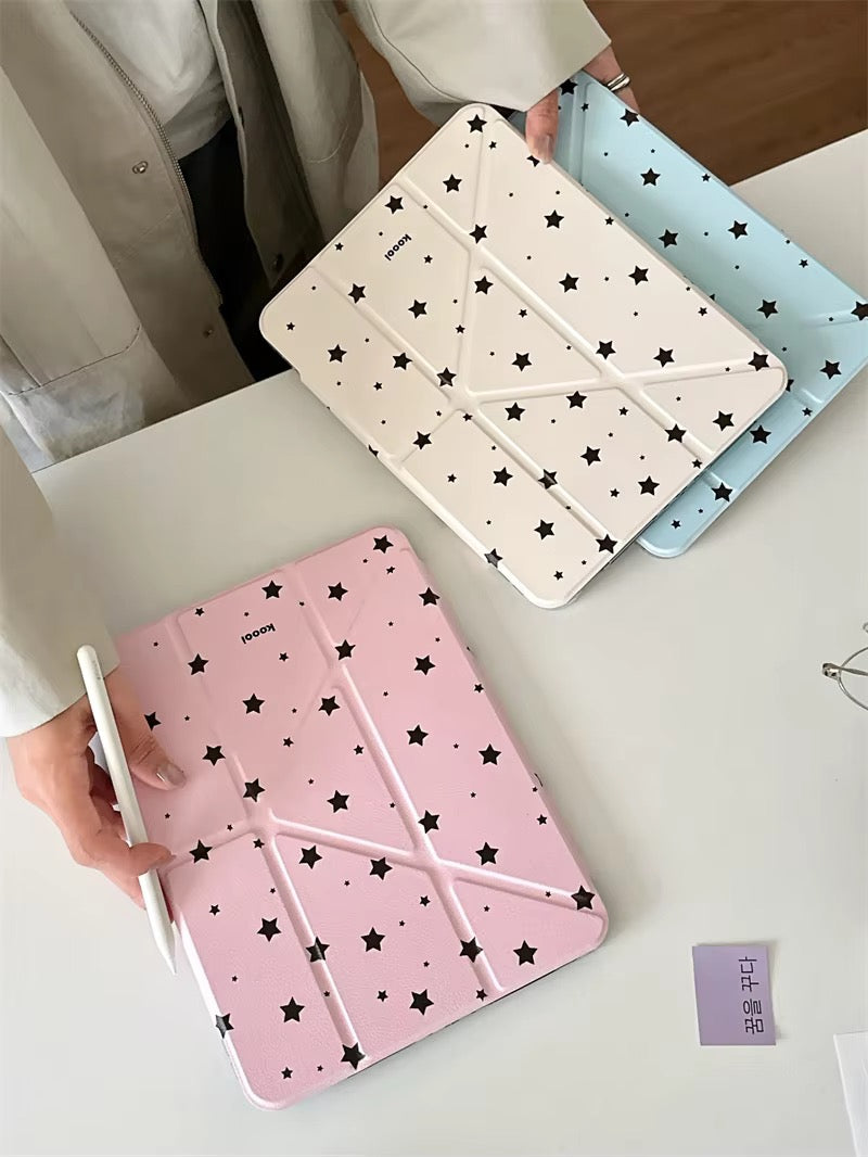 Colorful Stars Flip Pre-Order Case for iPad – Stylish Protective Tablet Cover