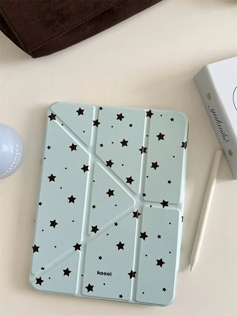 Colorful Stars Flip Pre-Order Case for iPad – Stylish Protective Tablet Cover