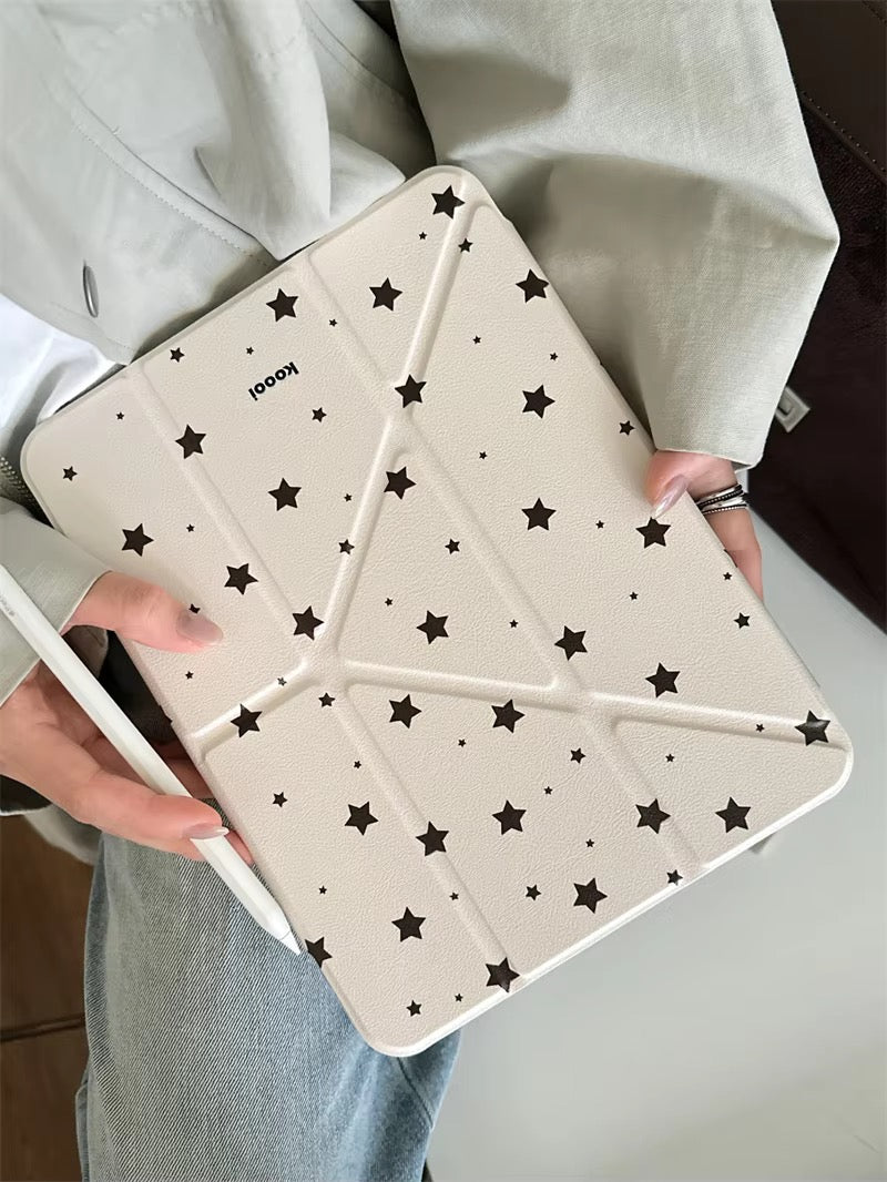 Colorful Stars Flip Pre-Order Case for iPad – Stylish Protective Tablet Cover