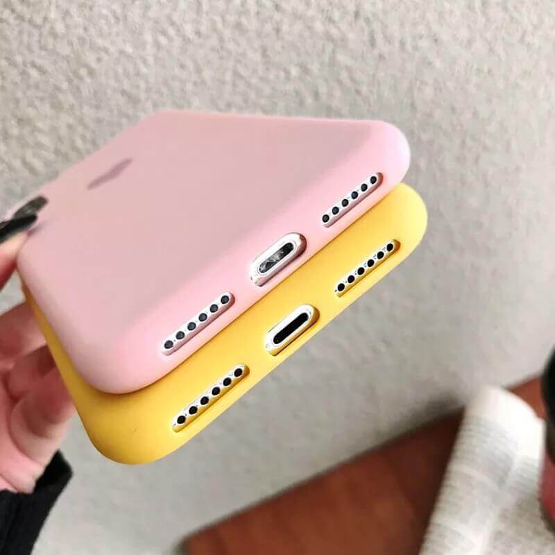 Candy Heart Soft Silicon Case For iPhone 7 8 SE2020