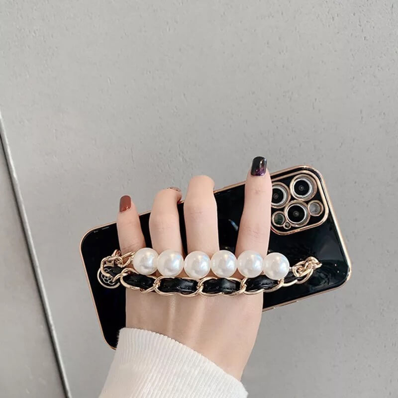 Pearl Bracelet Gold Plating Soft Case