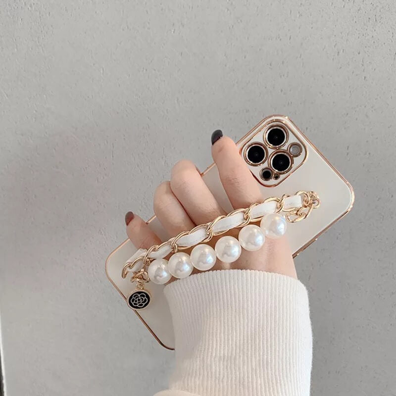 Pearl Bracelet Gold Plating Soft Case