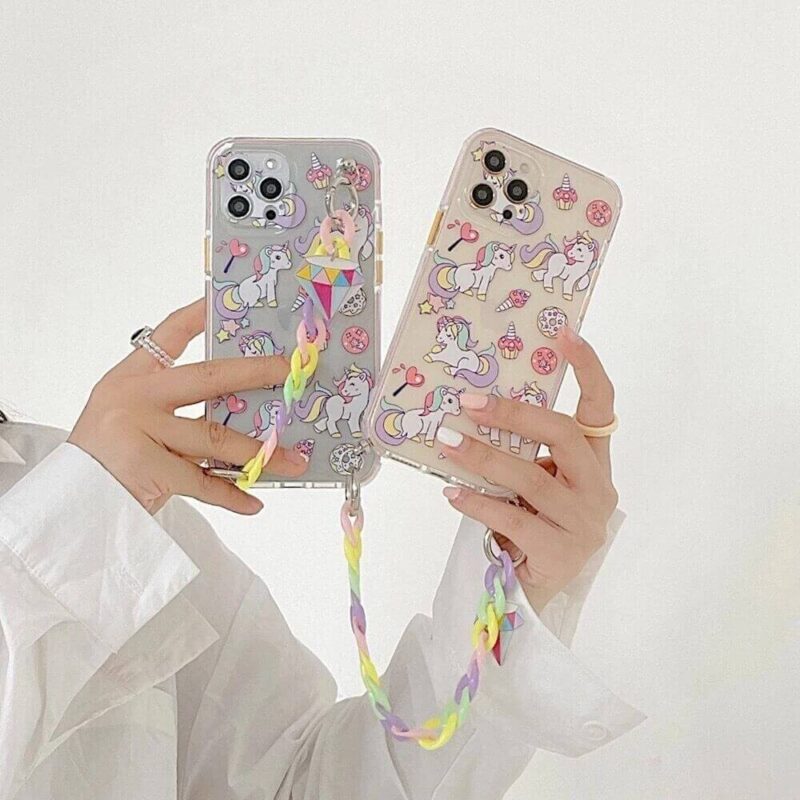 Unicorn Transparent Bracelet Soft Case