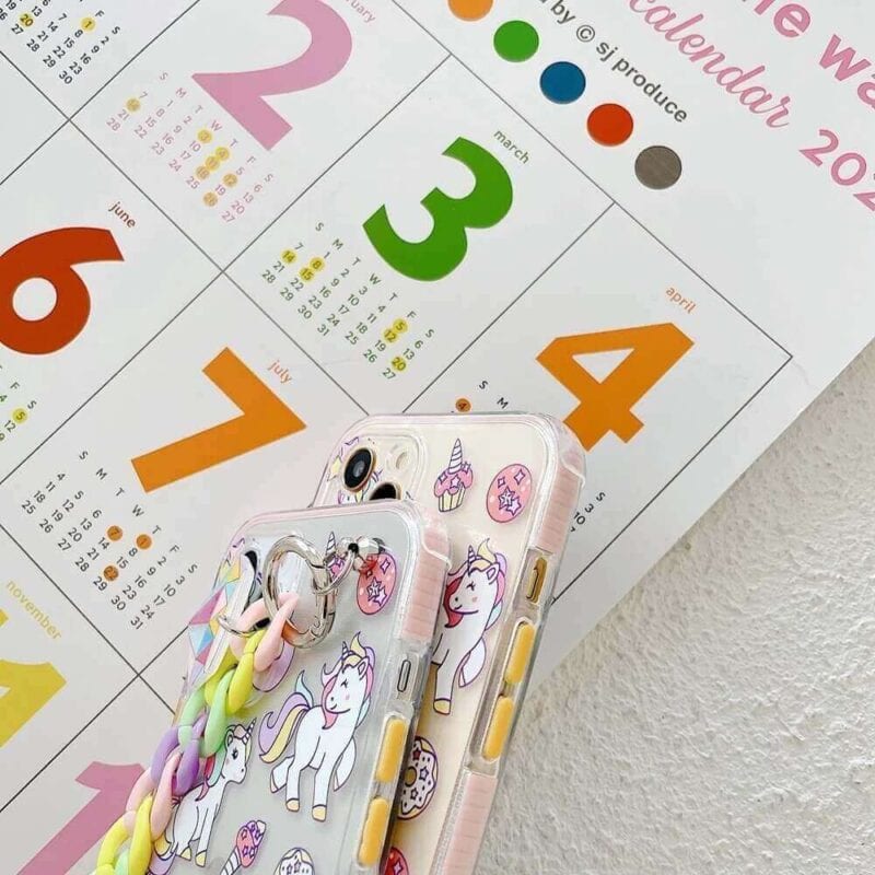 Unicorn Transparent Bracelet Soft Case