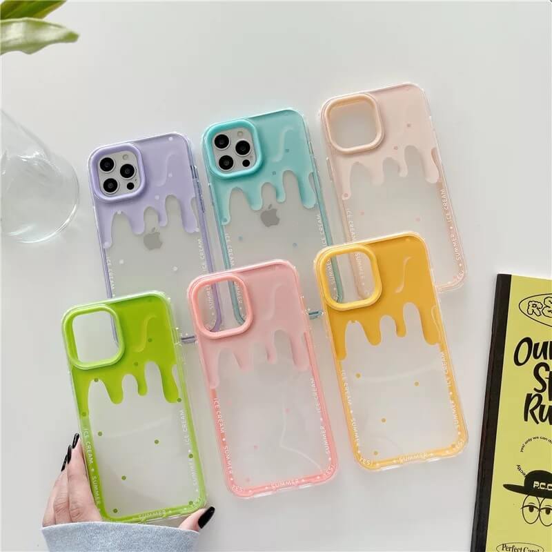 Melting Ice Cream iPhone Phone Case Cover