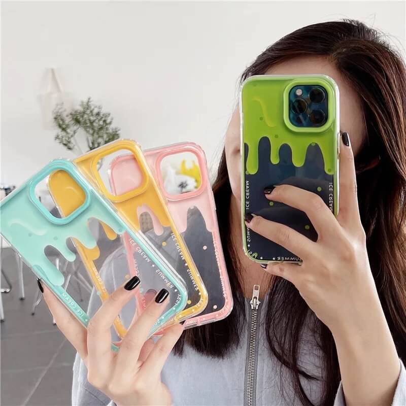 Melting Ice Cream iPhone Phone Case Cover