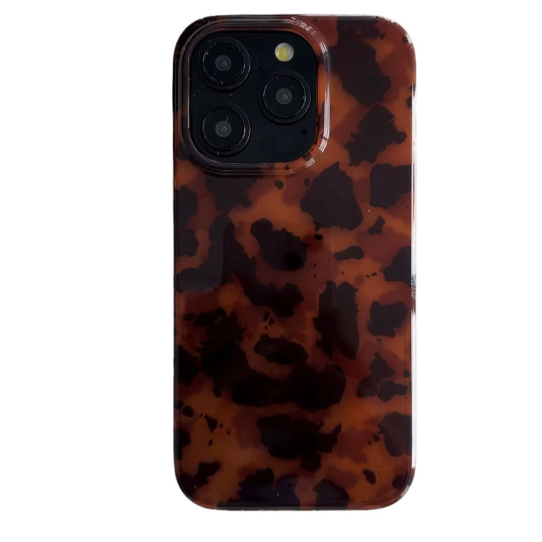 Brown Black Silver Laser Pre-Order iPhone Case