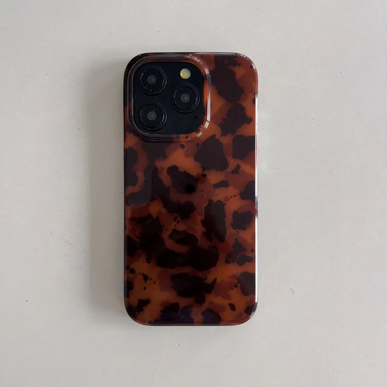 Brown Black Silver Laser Pre-Order iPhone Case