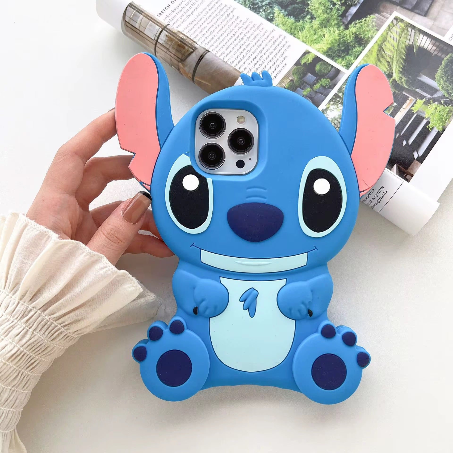 3D New Stitch Plus Kawaii Trending Shockproof Rubber Silicone iPhone Pre-Order Case
