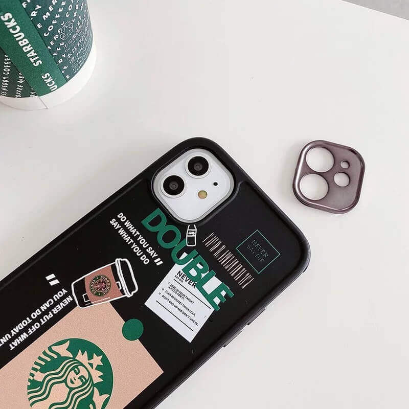 Starbucks McDonalds iPhone Rubber Soft Case Phone Cover For iPhone 13Pro 12ProMax 13ProMax