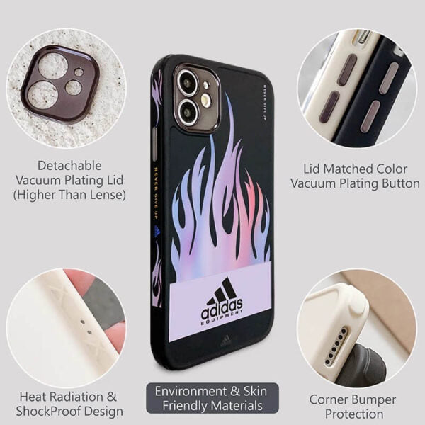 Luxury Sports Brand iPhone Rubber Phone Case Cover