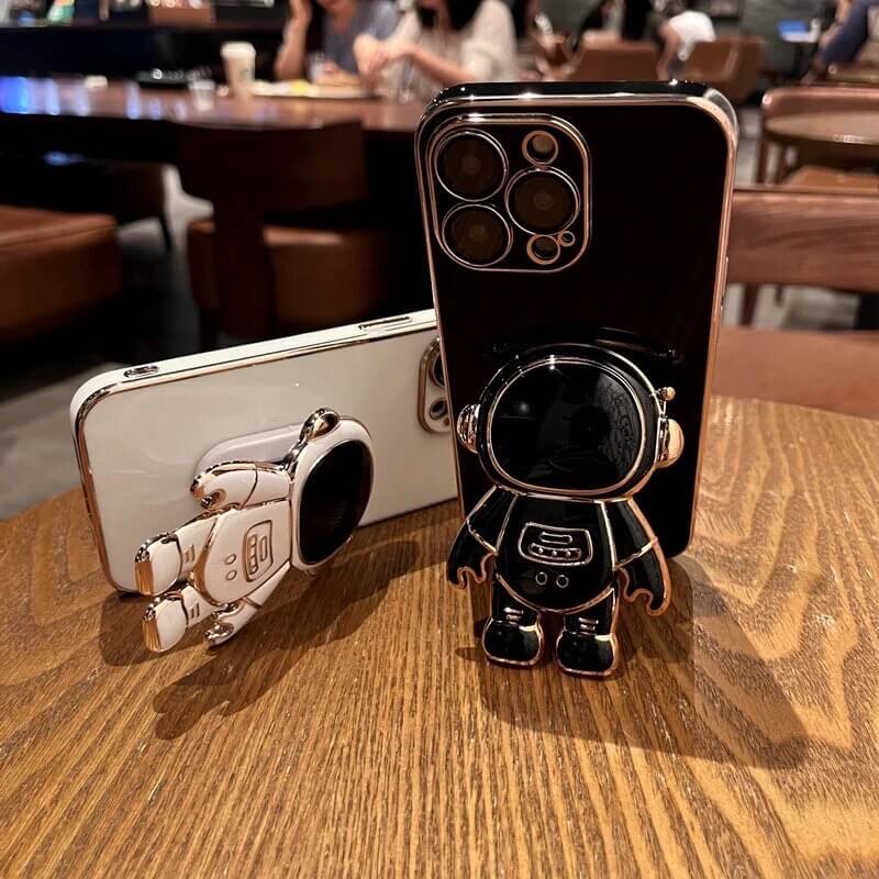 Astronaut Luxury 3D Phone Holder Soft Cases