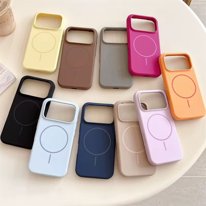 Magnetic Matte Liquid Silicone Pre-Order iPhone Case