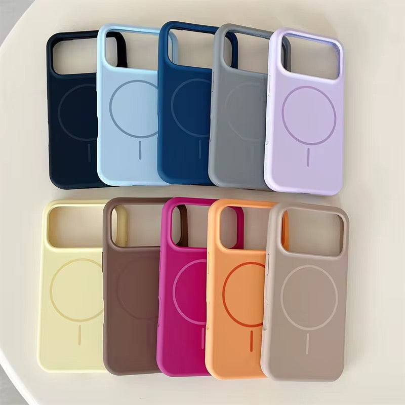 Magnetic Matte Liquid Silicone Pre-Order iPhone Case