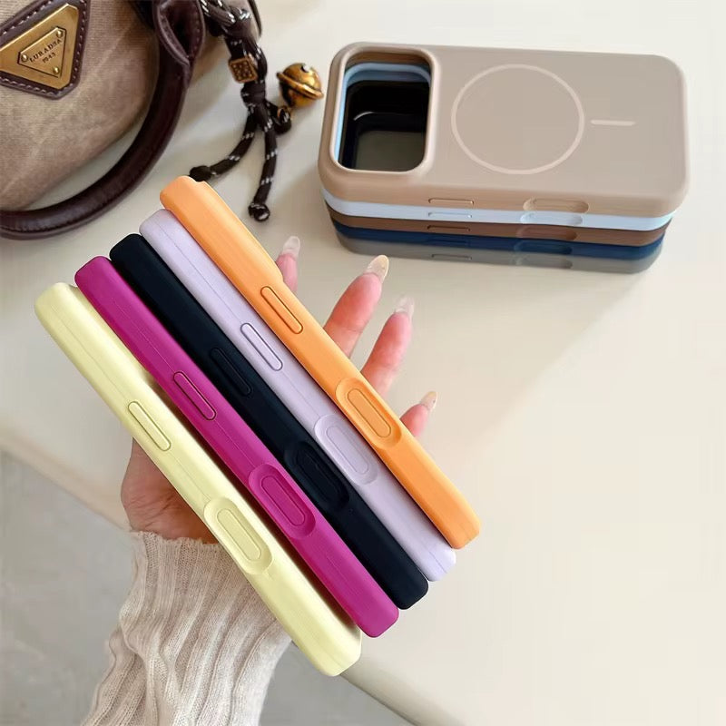 Magnetic Matte Liquid Silicone Pre-Order iPhone Case
