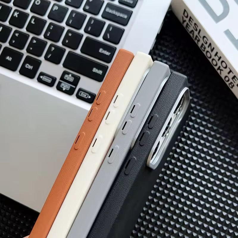 Ultra Thin Leather Soft Silicone Samsung S & A Series Soft Case